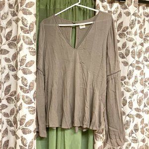 Billabong Women's Flowy Long Sleeve Top